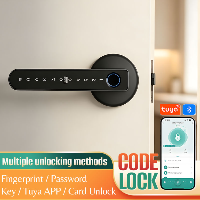 Home Security Lock System - قفل أمان للمنزل بمقبض رافعة، قفل