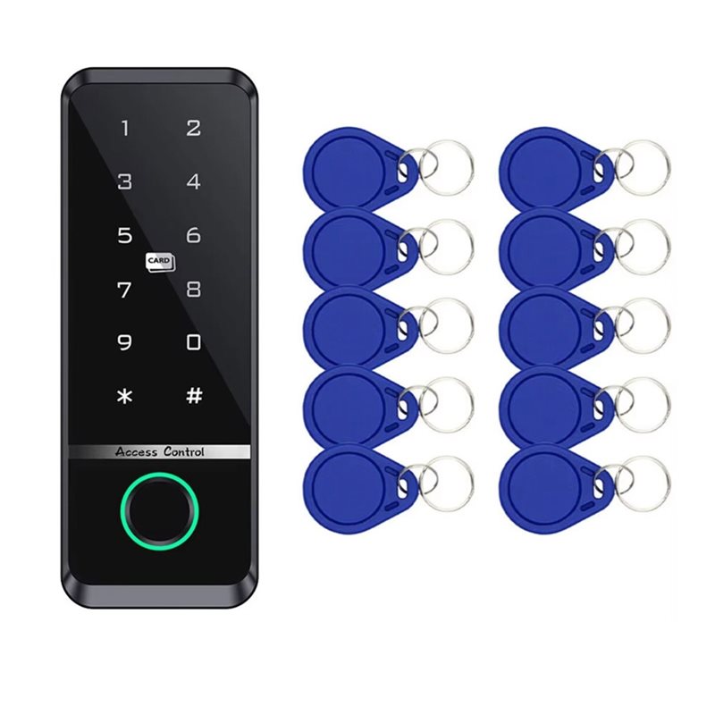 Home Security Lock System - قفل باب ذكي ABGH-Tuya مع بصمة
