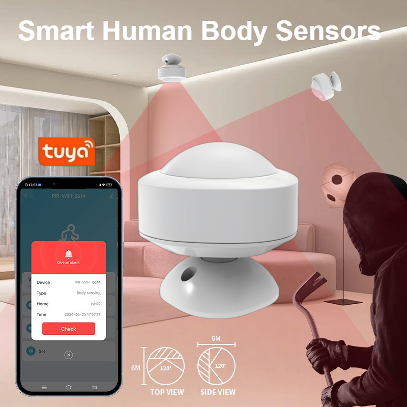 Home Security Radar System - Tuya أجهزة استشعار جسم الإنسان الذكية