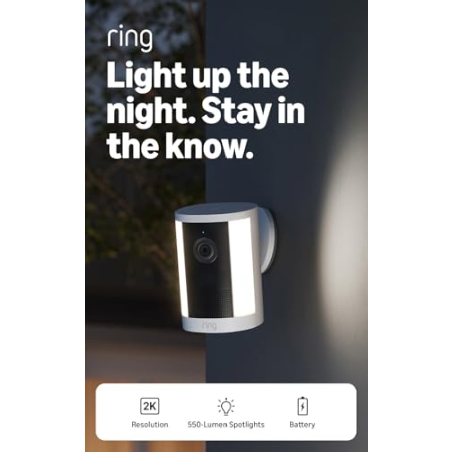 Home Security Ring - كاميرا أمان منزلية أو تجارية مع