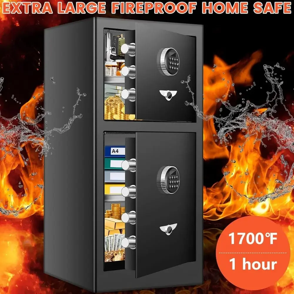 خزنة أمان مزدوجة الأبواب بارتف - مراجعة Home Security Officer وسعره
