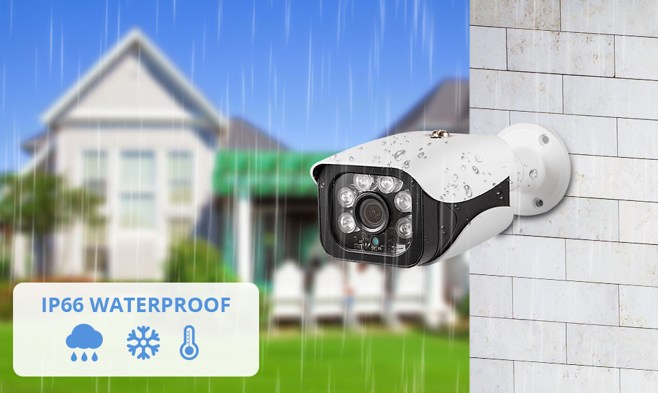 نظام كاميرا أمان 8 ميجابكسل 4K - مراجعة Home Security Outdoor Cameras وسعره