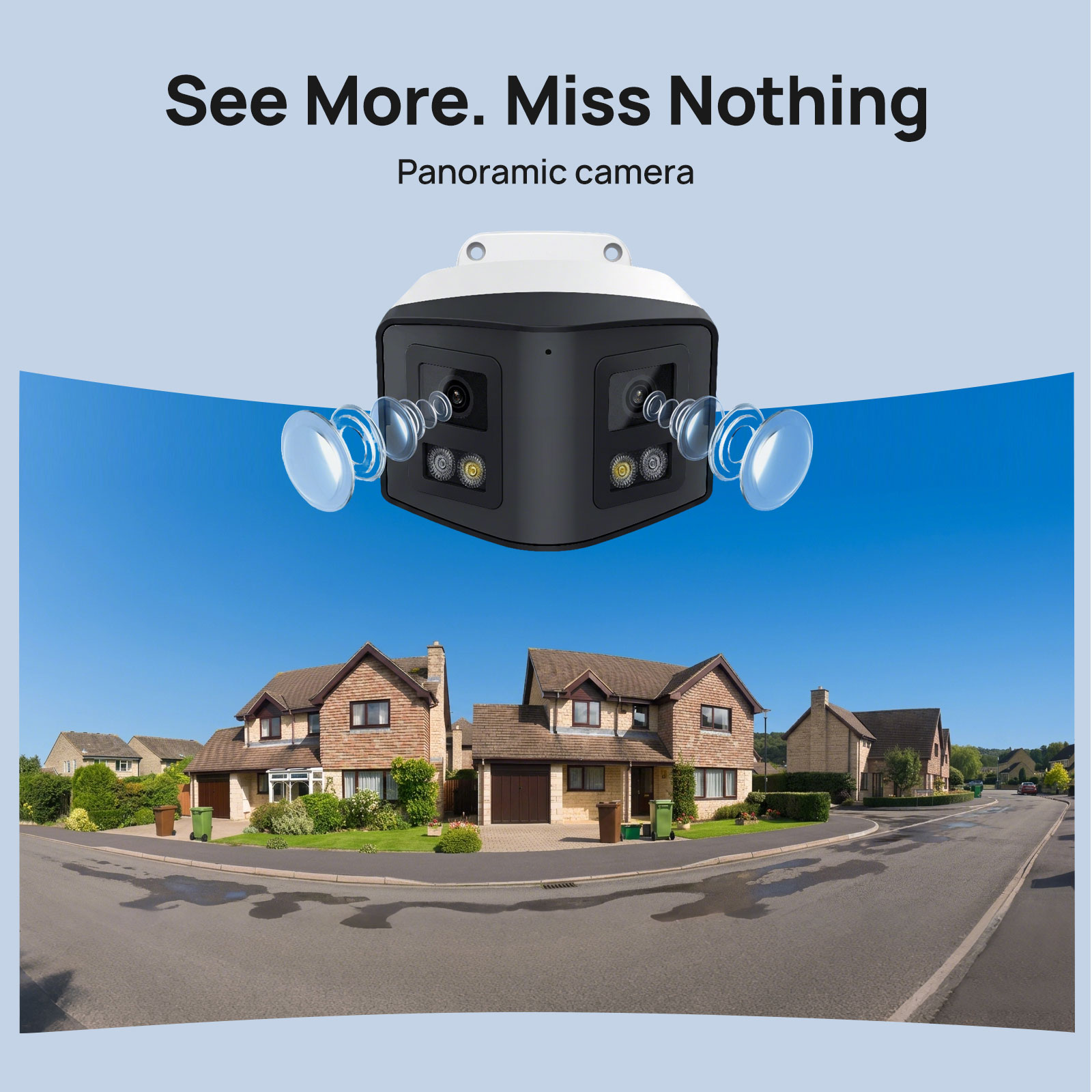 فيكيلين 170 °   كاميرا IP أمني - مراجعة Home Security Lights Outdoors وسعره