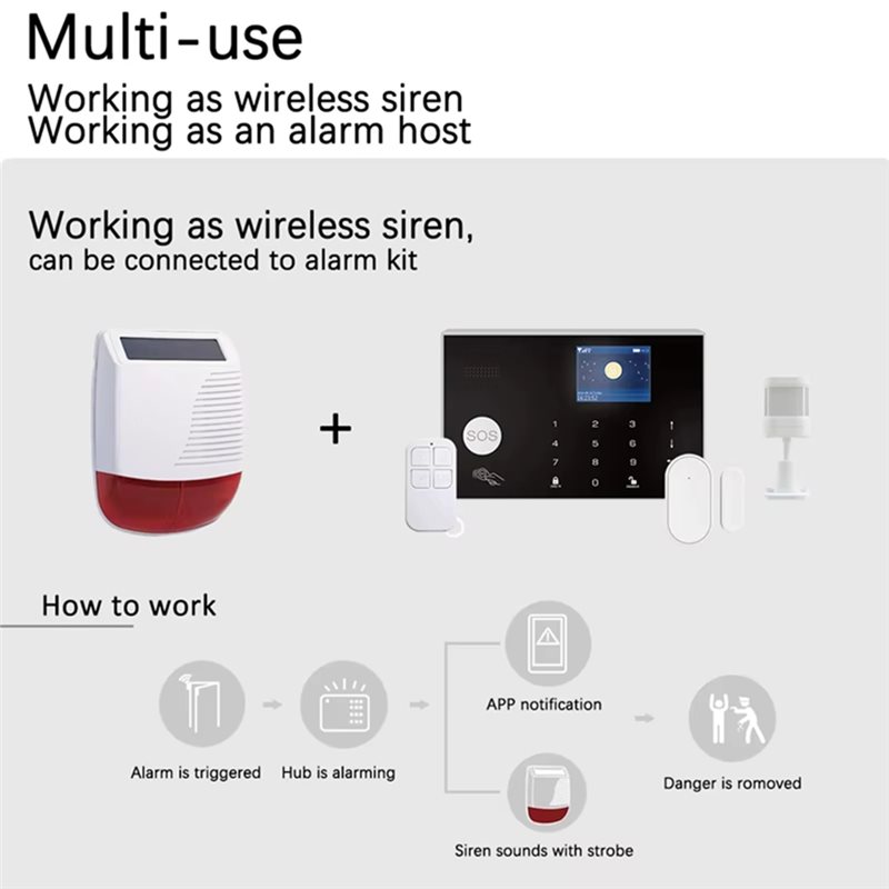 【أضف إلى عربة 】نظام إنذار ضد ا - مراجعة Home Security Lights Outdoors وسعره