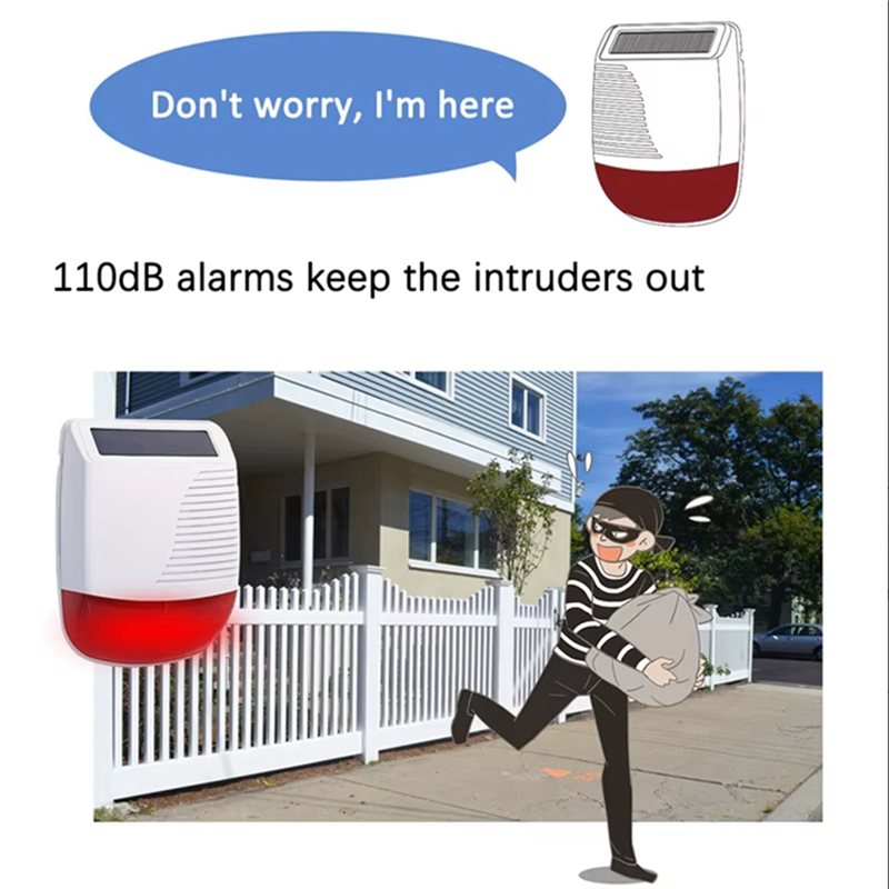 【أضف إلى عربة 】نظام إنذار ضد ا - مراجعة Home Security Lights Outdoors وسعره
