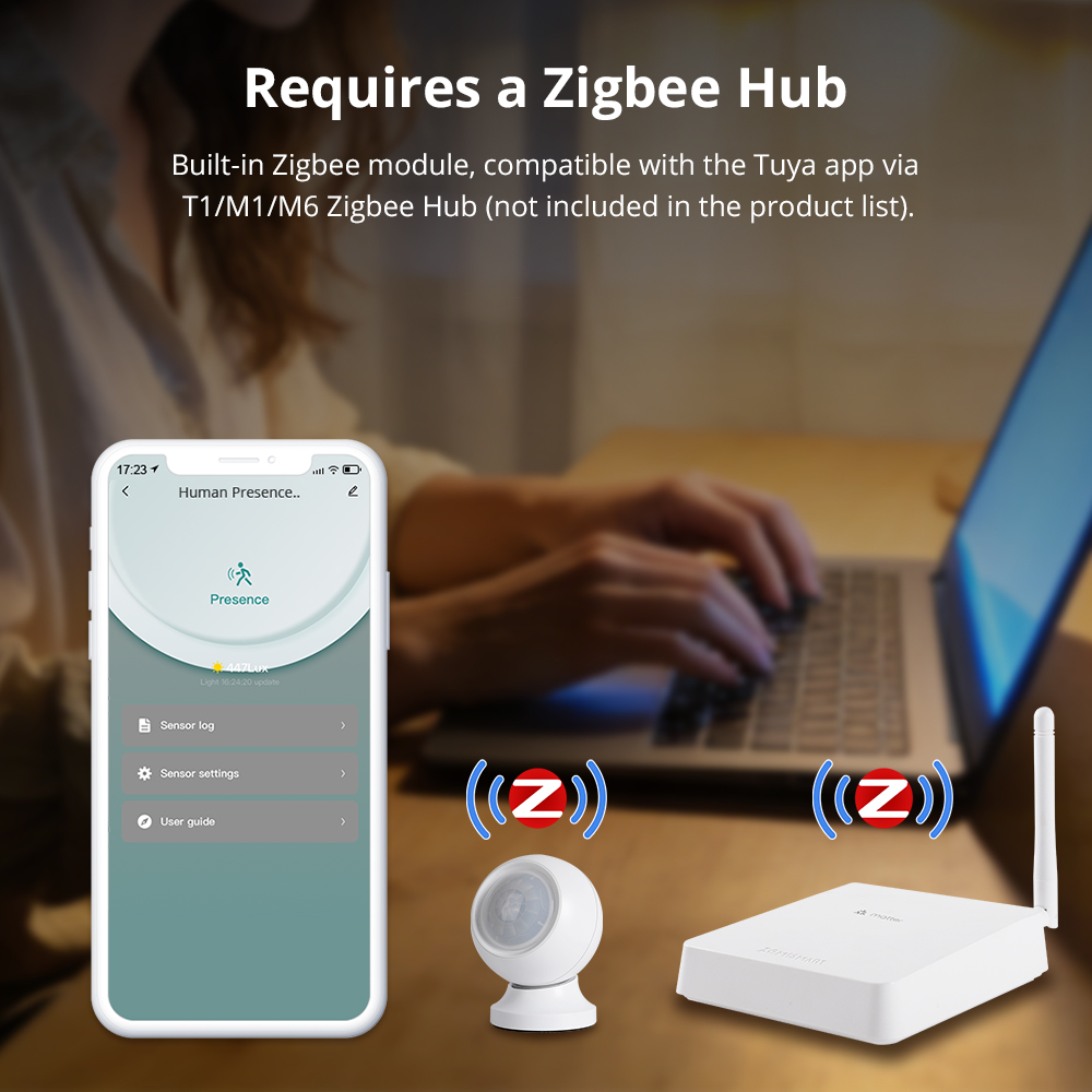 مستشعر وجود ذكي من زيمسمارت يع - مراجعة Home Security Radar System وسعره