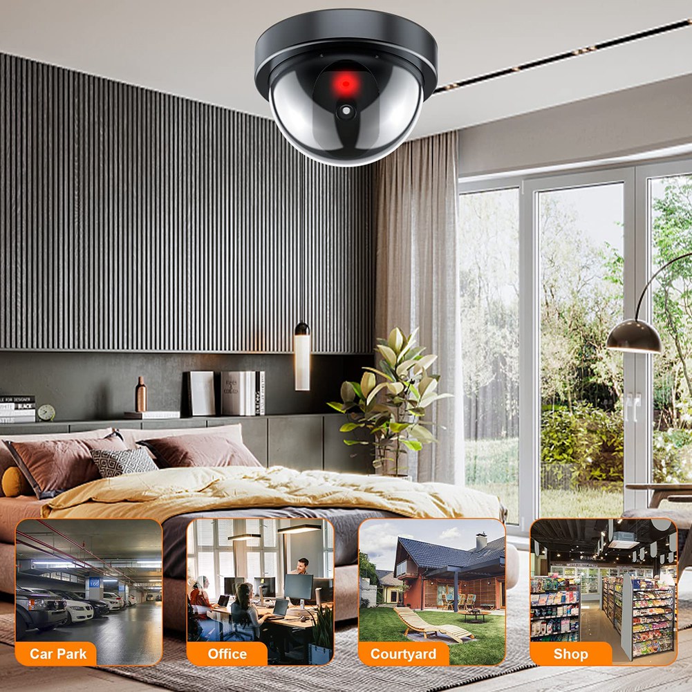 كاميرا أمان وهمية، كاميرا وهمي - مراجعة Home Security Lights Outdoors وسعره