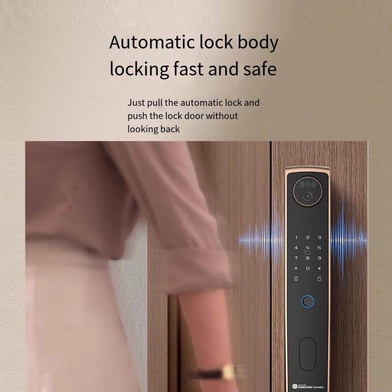 قفل ذكي P70max مع نظام أمان من - مراجعة Home Security Lock System وسعره