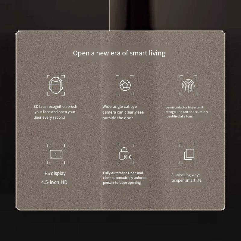 قفل ذكي P70max مع نظام أمان من - مراجعة Home Security Lock System وسعره