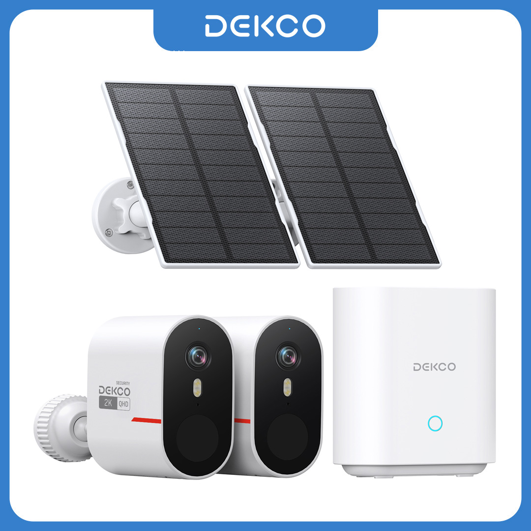 نظام كاميرا ديكو الشمسية واي ف - مراجعة Home Security Outdoor Cameras وسعره