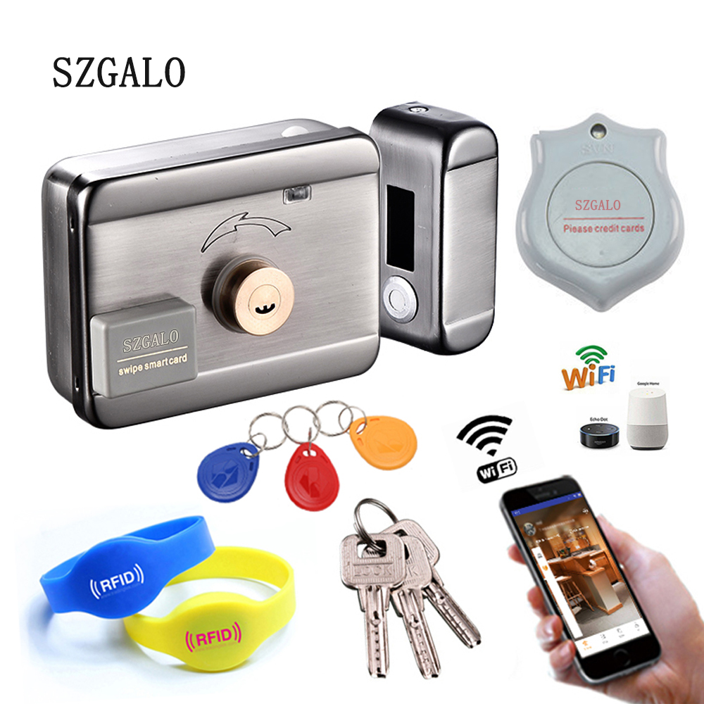 واي فاي التحكم قفل كهربائي قفل - مراجعة Home Security Ring System وسعره