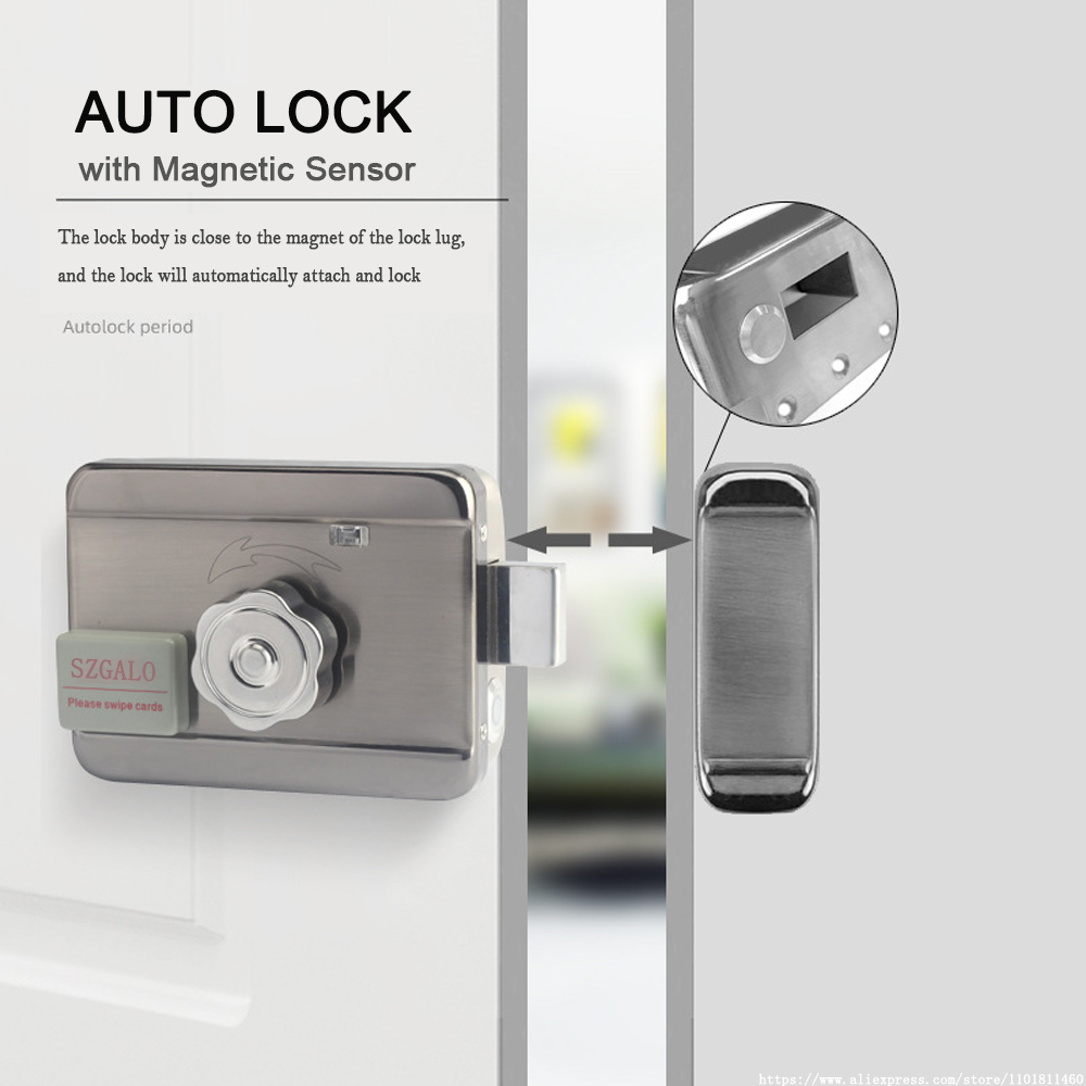 واي فاي التحكم قفل كهربائي قفل - مراجعة Home Security Ring System وسعره