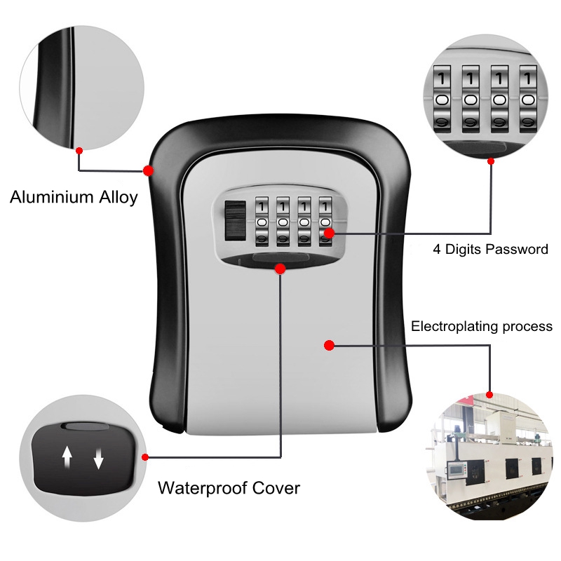 مقاوم للماء كلمة المرور مفتاح  - مراجعة Home Security Lock System وسعره