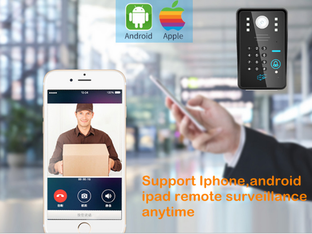 IP واي فاي كاميرا فيديو الجرس  - مراجعة Home Security Lock System وسعره