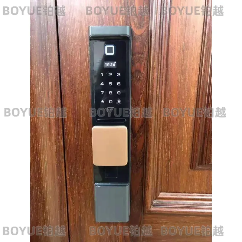 قفل باب ذكي ببصمة الإصبع بدون  - مراجعة Home Security Lock System وسعره