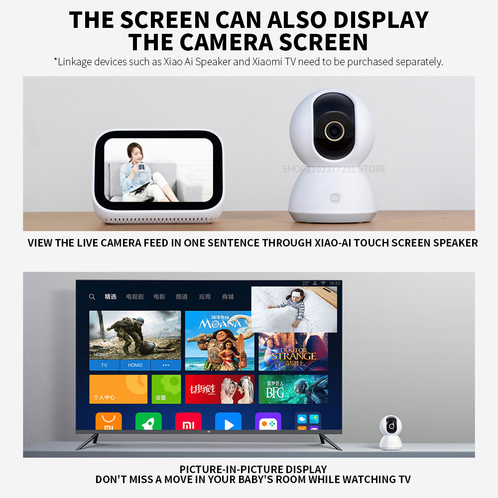 الأصلي Xiaomi كاميرا ذكية 2K 1 - مراجعة Home Security Camera 360 Xiaomi وسعره