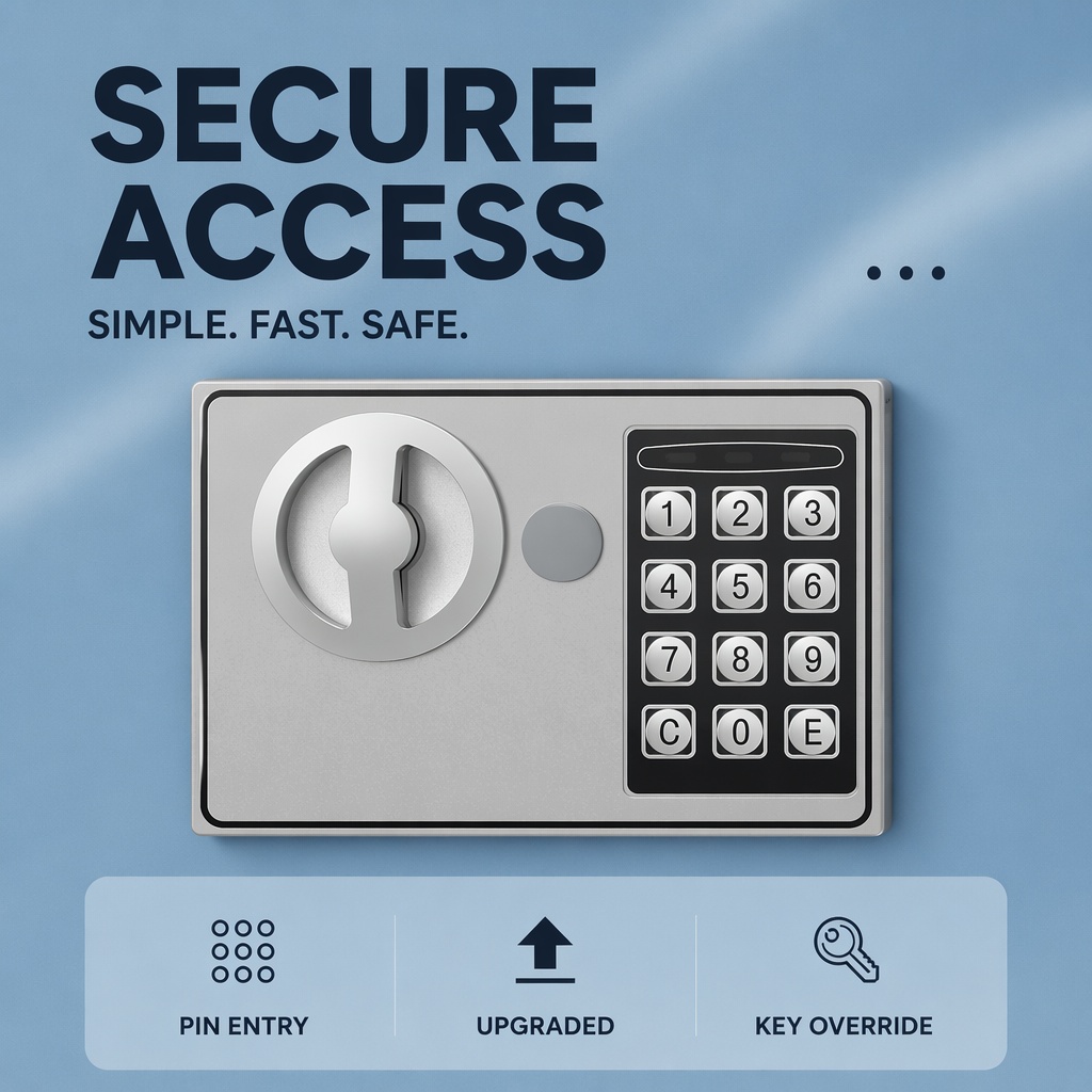 خزنة إلكترونية رقمية من الفولا - مراجعة Home Security Officer وسعره