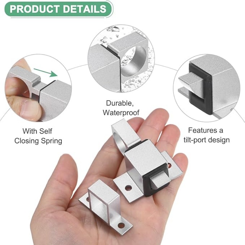 سبائك الألومنيوم التلقائي مزلا - مراجعة Home Security Ring وسعره