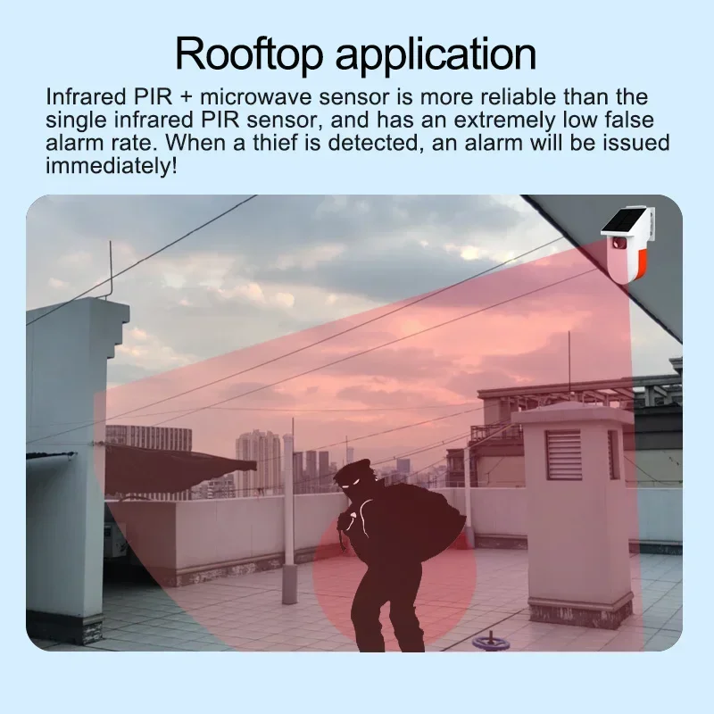 PIR MicroWava رادار مستشعر حرك - مراجعة Home Security Radar System وسعره