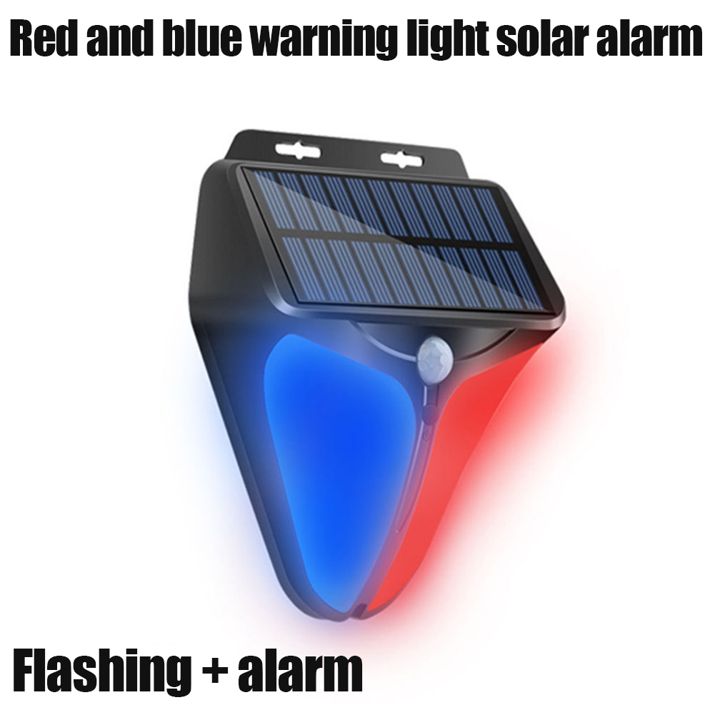 مصباح إنذار الطاقة الشمسية الم - مراجعة Home Security Lights Outdoors وسعره