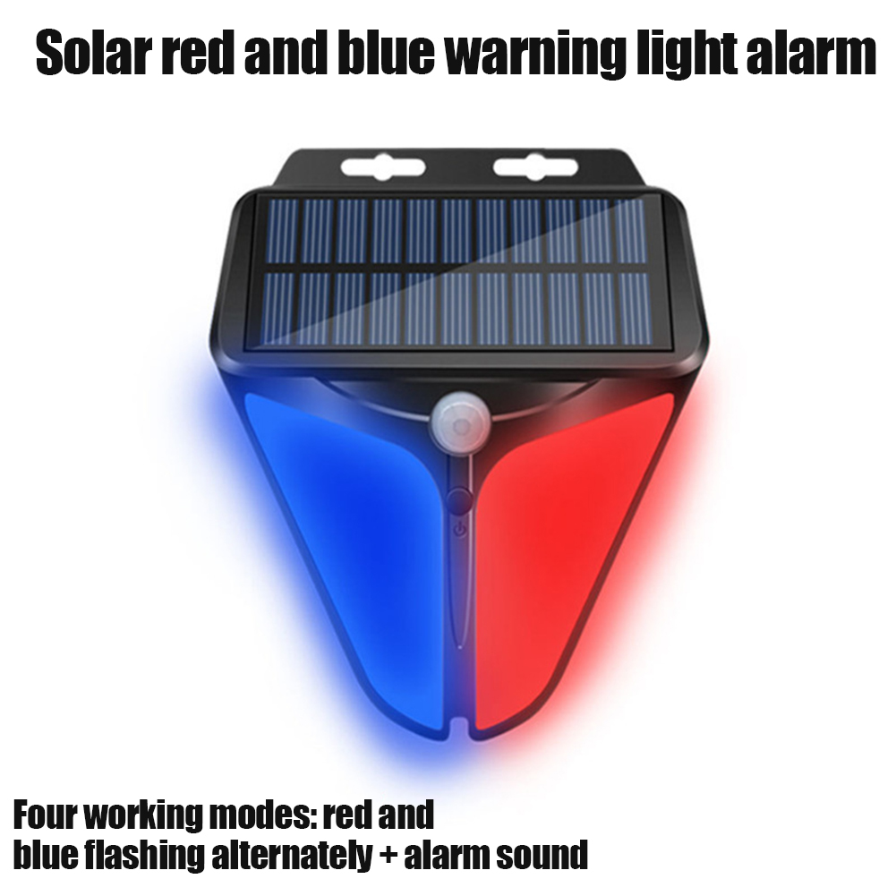 مصباح إنذار الطاقة الشمسية الم - مراجعة Home Security Lights Outdoors وسعره