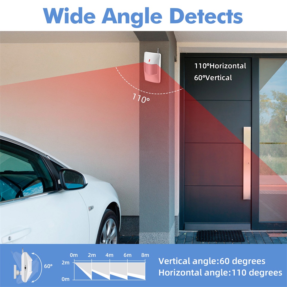KERUI 120db نظام إنذار صفارة ا - مراجعة Home Security Technician وسعره