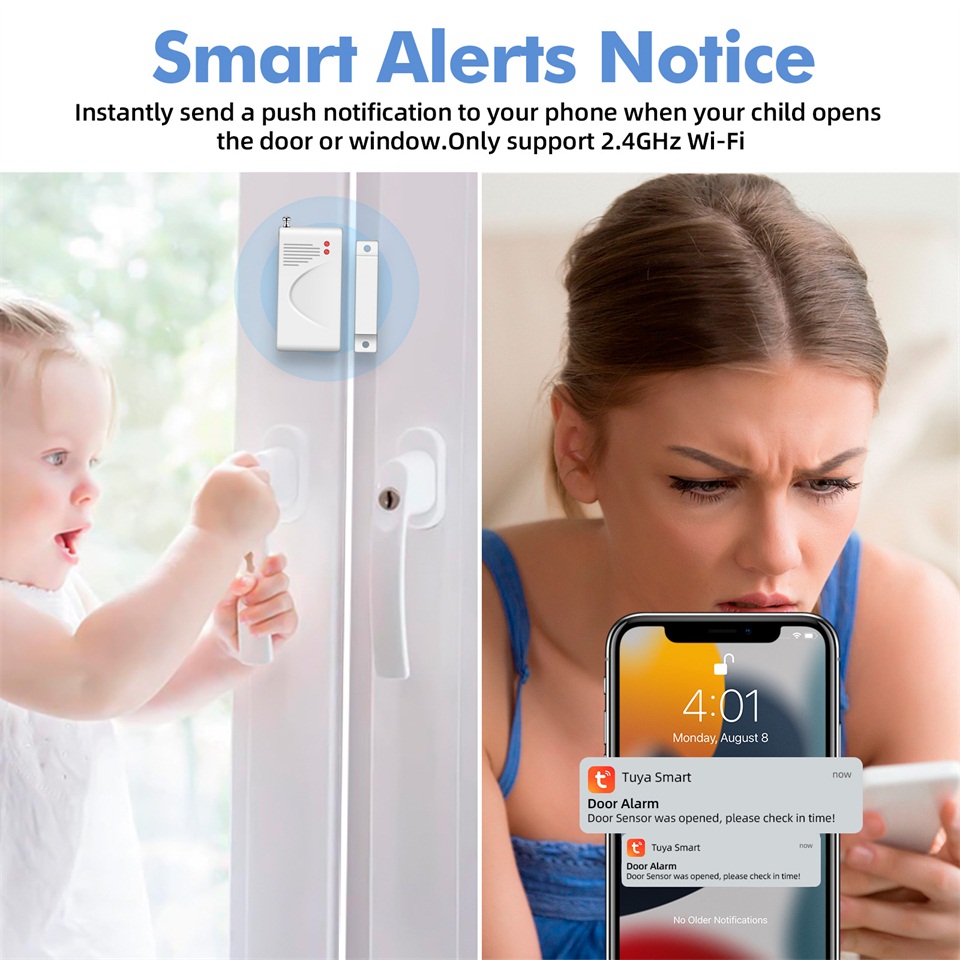 KERUI 120db نظام إنذار صفارة ا - مراجعة Home Security Technician وسعره