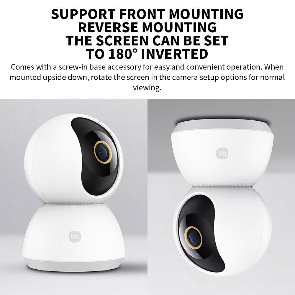 الأصلي Xiaomi كاميرا ذكية 2K 1 - مراجعة Home Security Camera 360 Xiaomi وسعره