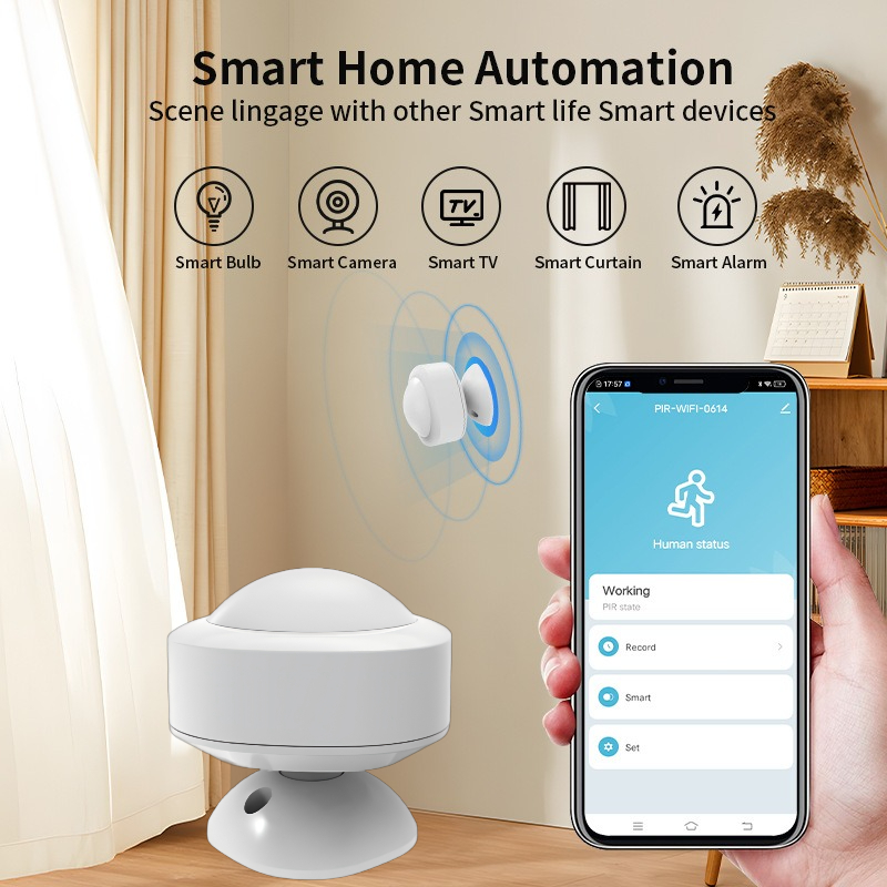 Tuya أجهزة استشعار جسم الإنسان - مراجعة Home Security Radar System وسعره