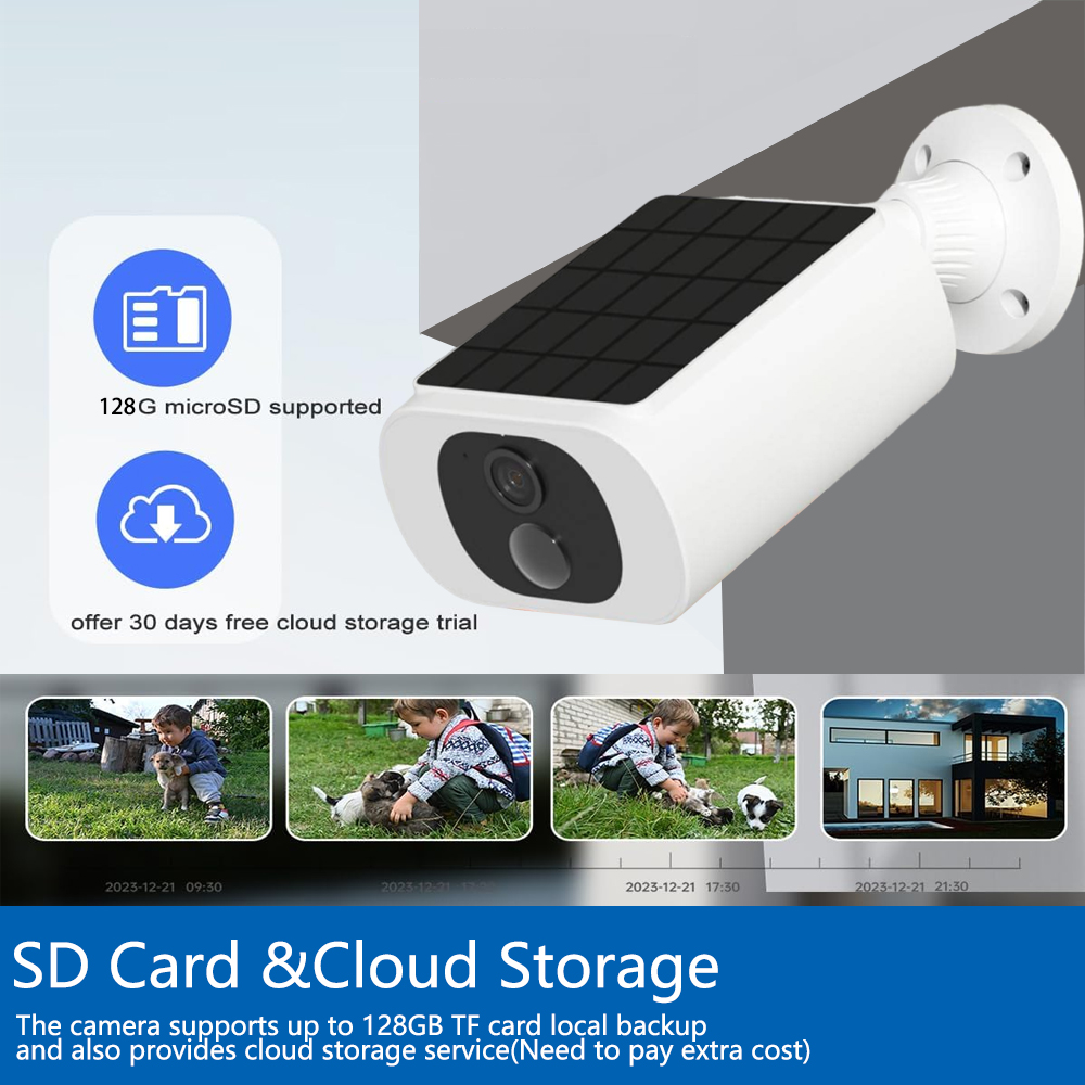 كاميرا أمان لاسلكية تعمل بالطا - مراجعة Home Security Outdoor Cameras وسعره