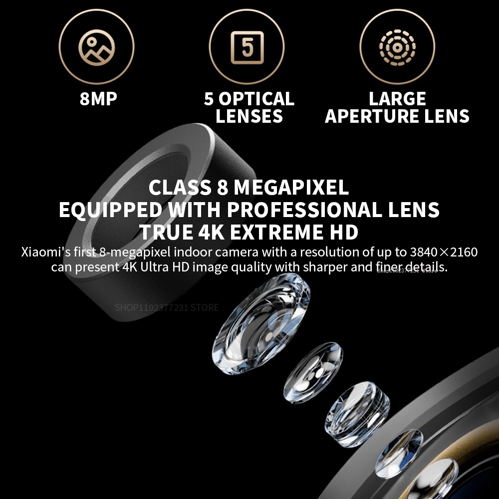 كاميرا شاومي الذكية C700 بدقة  - مراجعة Home Security Camera 360 Xiaomi وسعره