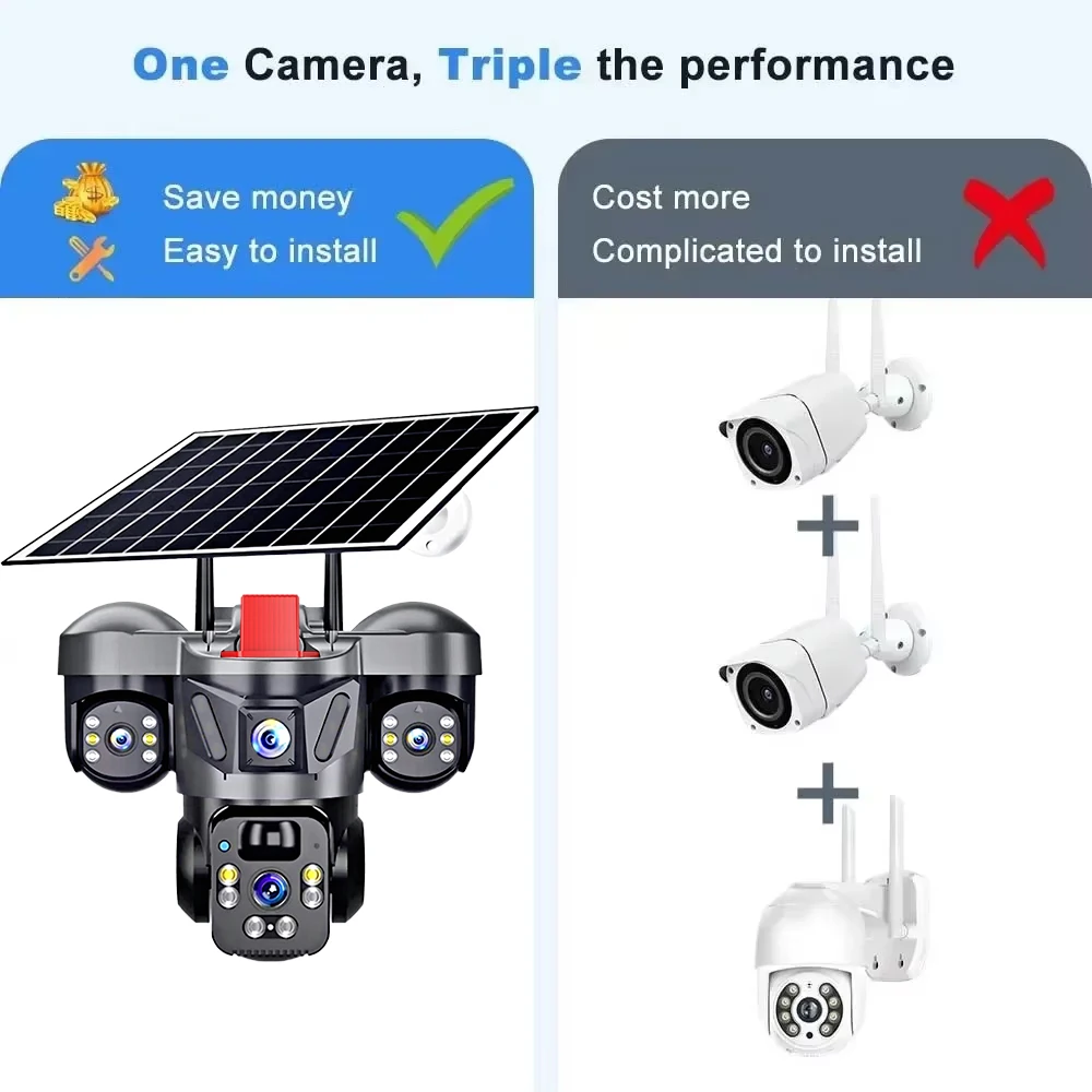 KERUI في الهواء الطلق PTZ 6MP  - مراجعة Home Security Outdoor Cameras وسعره