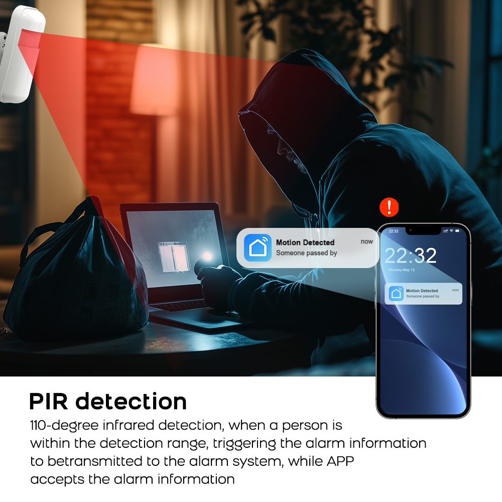 نظام إنذار 4G GSM واي فاي يعمل - مراجعة Home Security Technician وسعره