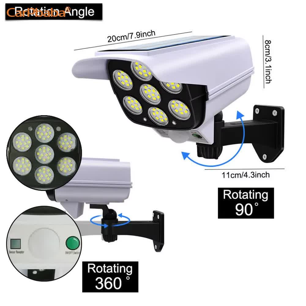 في الهواء الطلق ضوء الشمس محس  - مراجعة Home Security Lights Outdoors وسعره